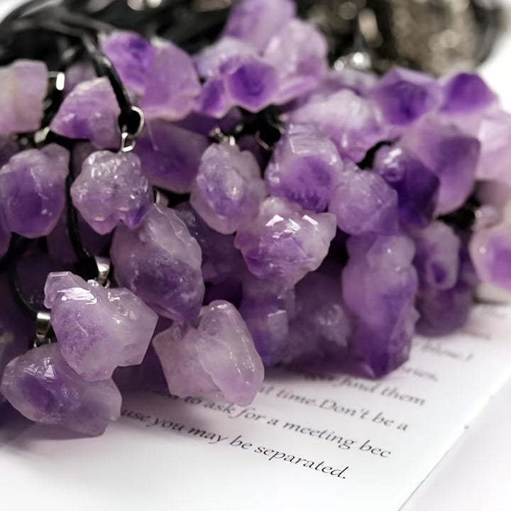Collier Inés améthyste | Or