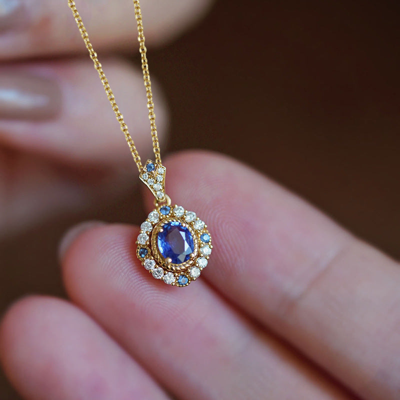 Collier pendentif céleste royal | Or