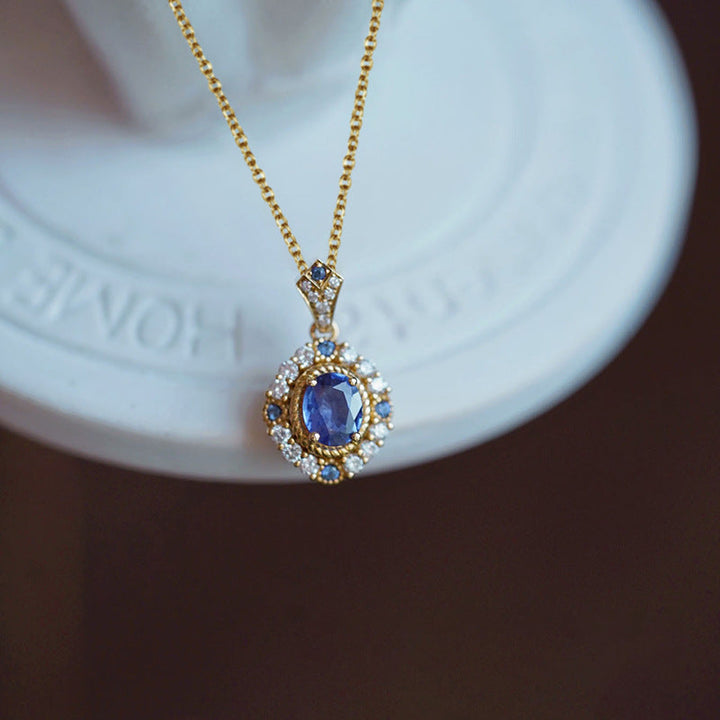 Collier pendentif céleste royal | Or