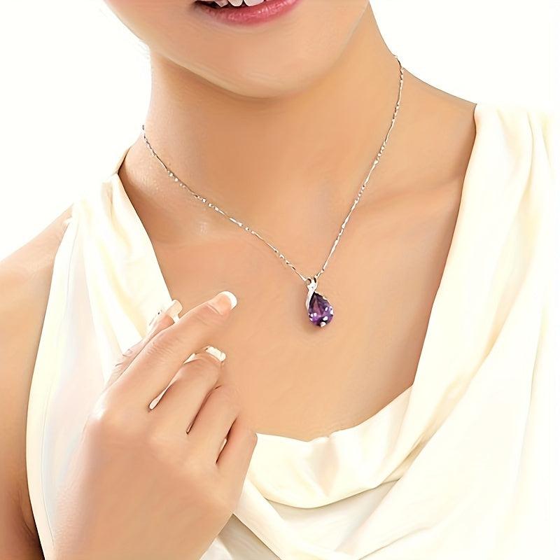 Collier « Verena » avec améthyste | Or