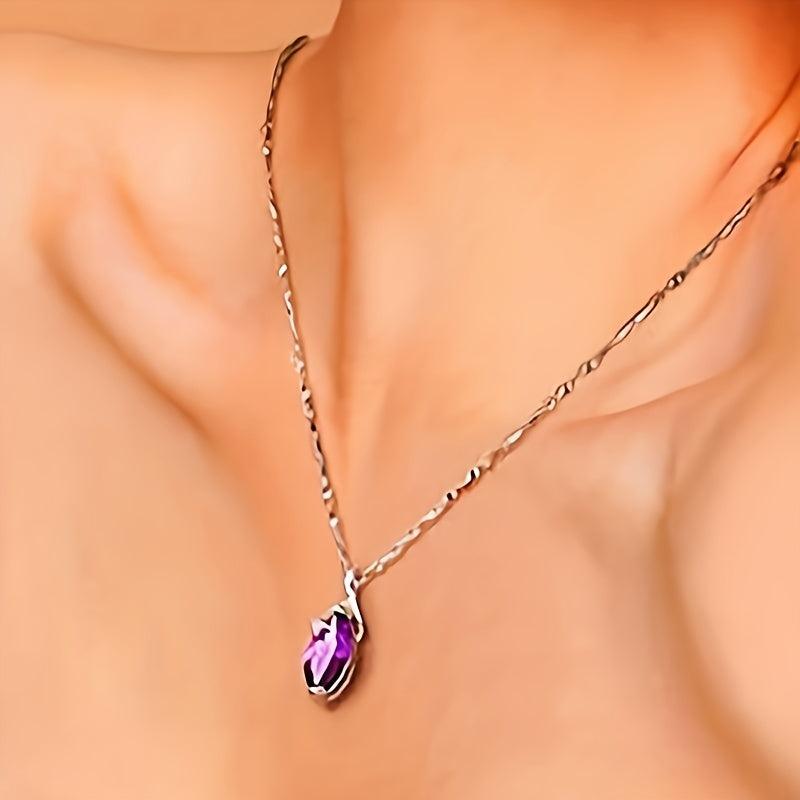 Collier « Verena » avec améthyste | Or