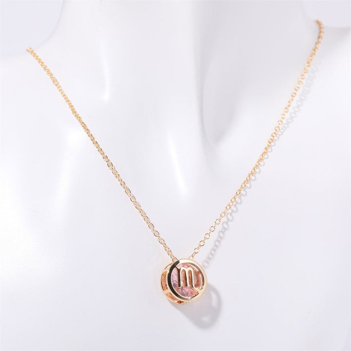 Collier zodiaque à double face | Or
