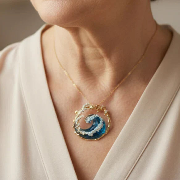 Collier serment de l'océan | Or