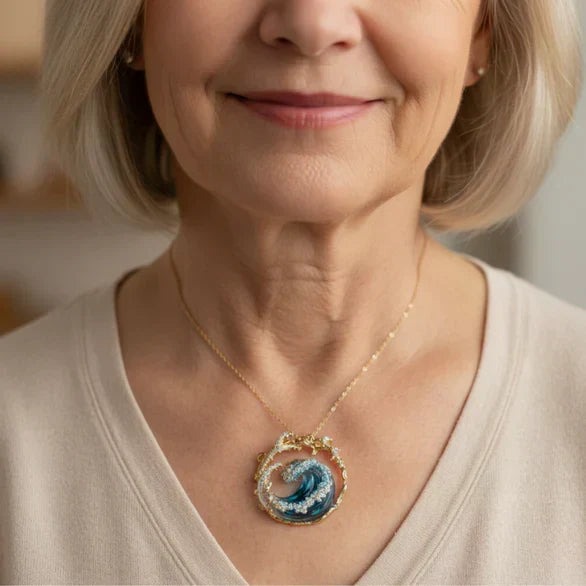 Collier serment de l'océan | Or