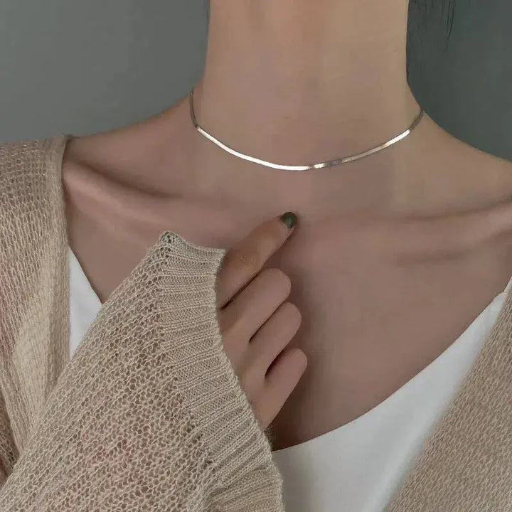 Collier | Or blanc