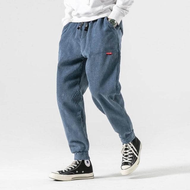 Julien | Pantalon homme en velours côtelé à coupe décontractée