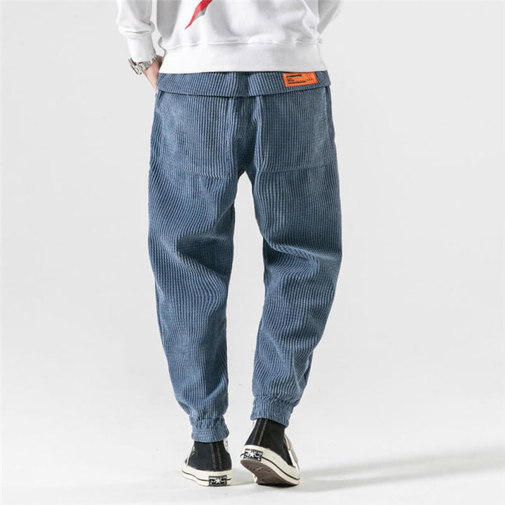 Julien | Pantalon homme en velours côtelé à coupe décontractée