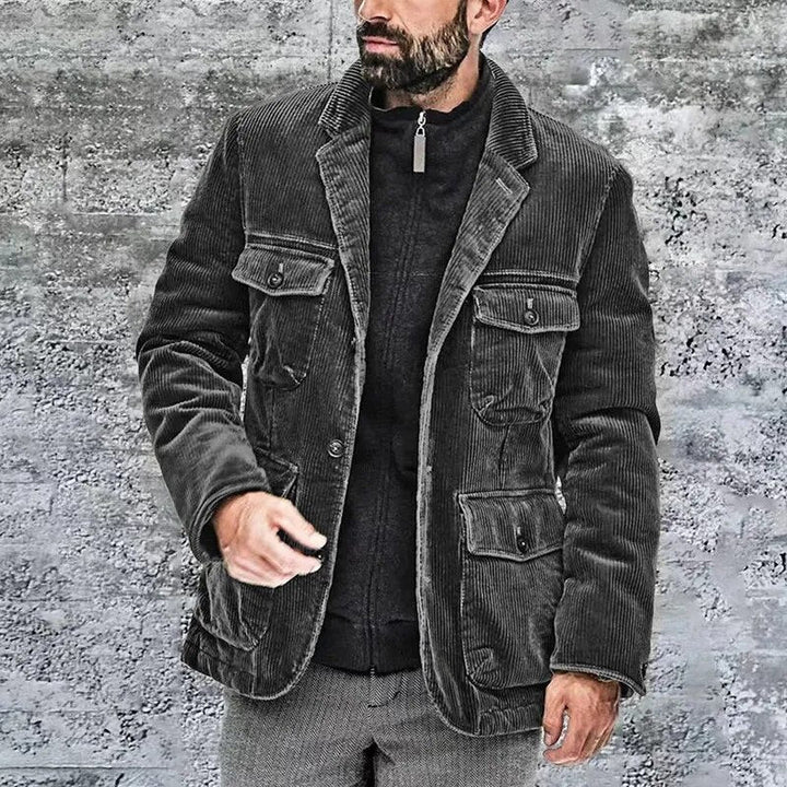 Veste en velours côtelé pour hommes | Classique & Chaleureuse