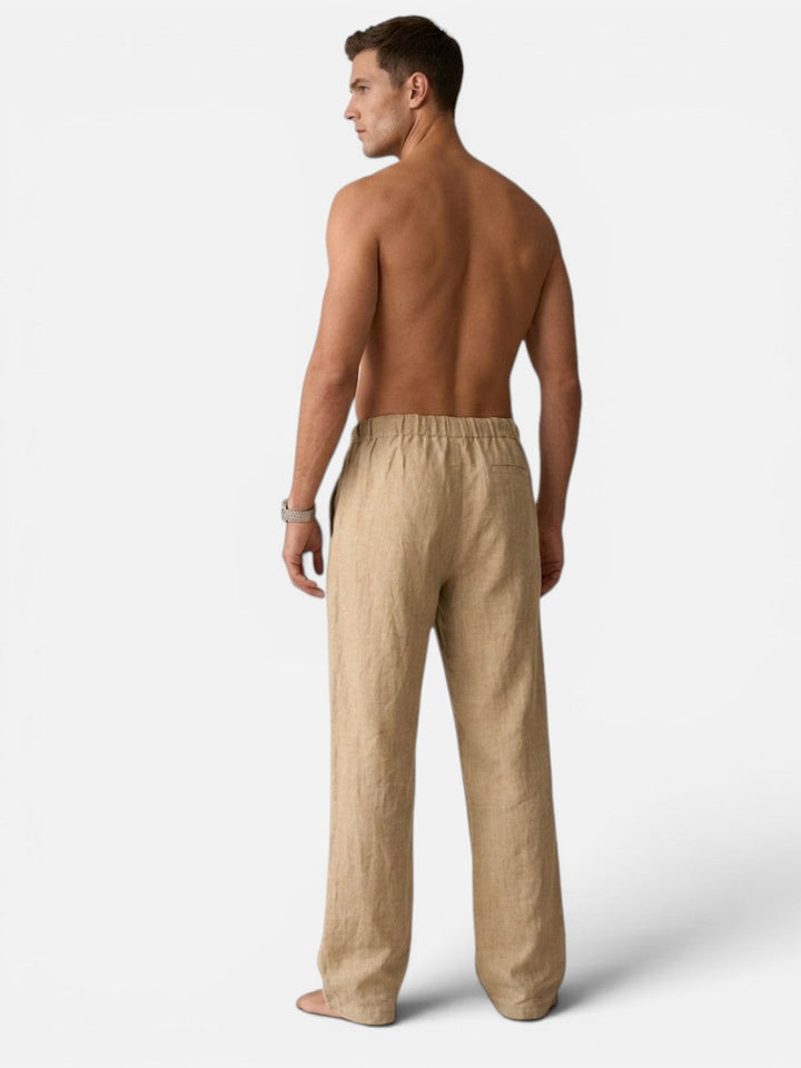 Benoît | Pantalon en lin pour homme à coupe décontractée