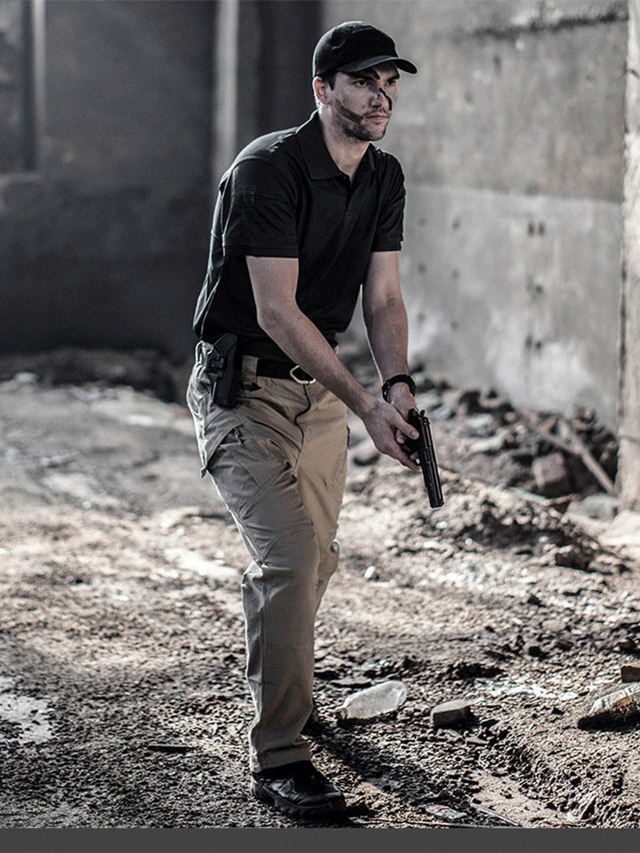 Bastien | Pantalon cargo tactique multi-poches pour activités de plein air et loisirs