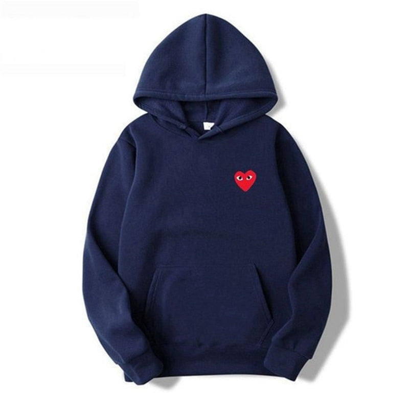 Sweat à capuche femme | Imprimé cœur avec capuche