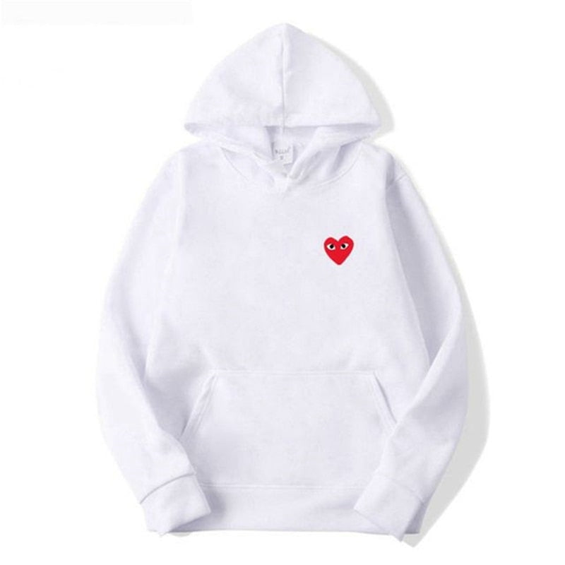 Sweat à capuche femme | Imprimé cœur avec capuche
