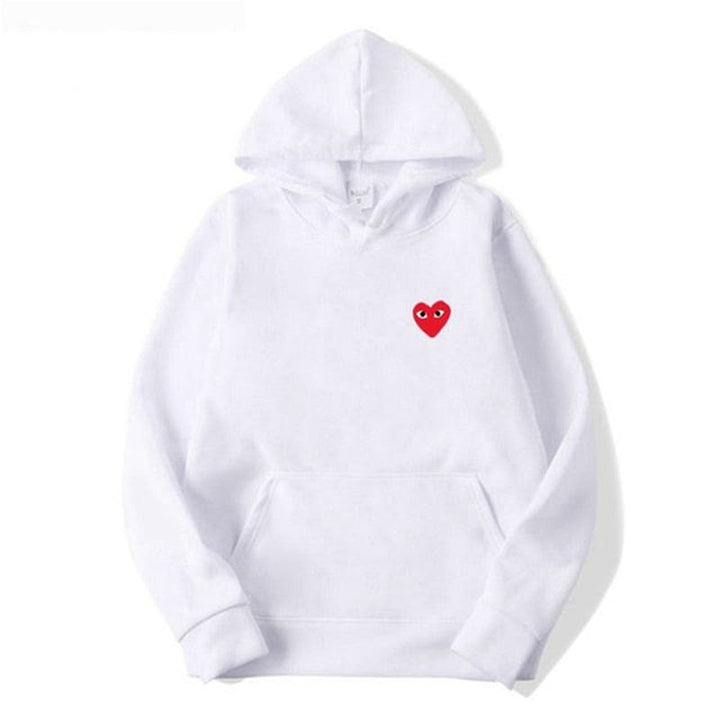 Sweat à capuche femme | Imprimé cœur avec capuche
