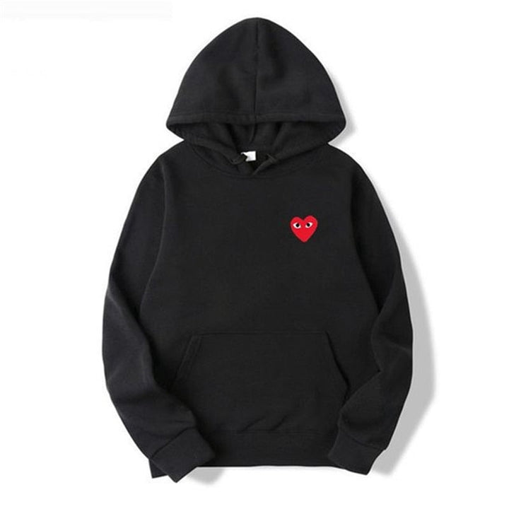 Sweat à capuche femme | Imprimé cœur avec capuche