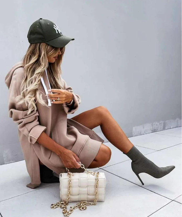 Sweat à capuche femme | Coupe oversize avec capuche pour plus de confort