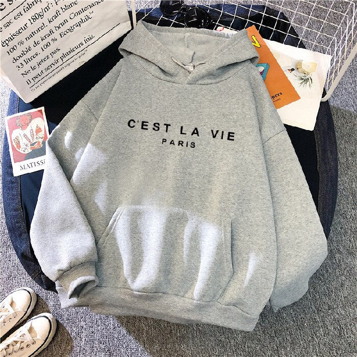 Sweat à capuche femme | Coupe oversize avec capuche pour rester au chaud