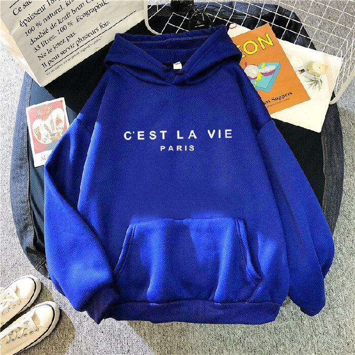 Sweat à capuche femme | Coupe oversize avec capuche pour rester au chaud