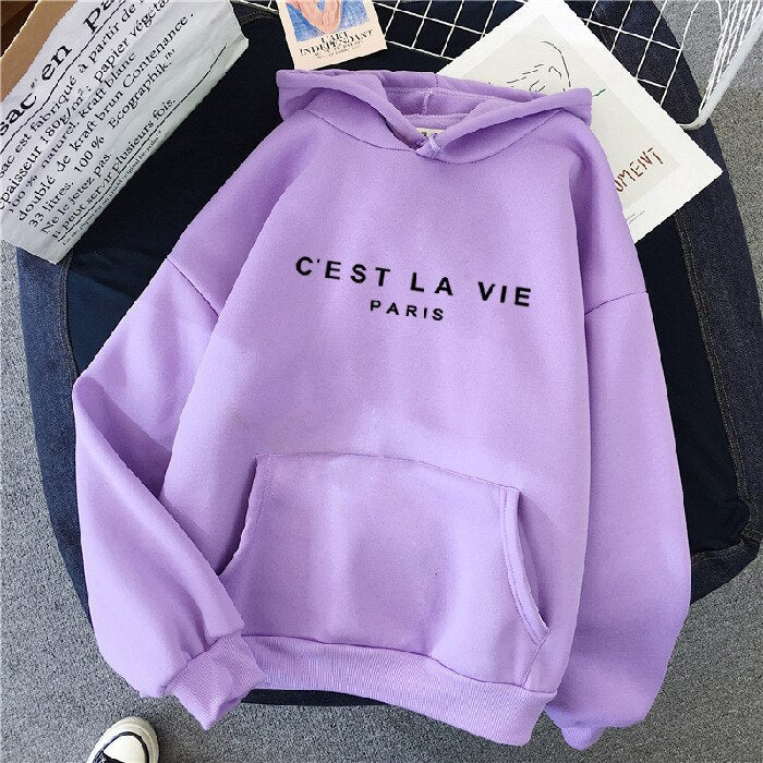 Sweat à capuche femme | Coupe oversize avec capuche pour rester au chaud