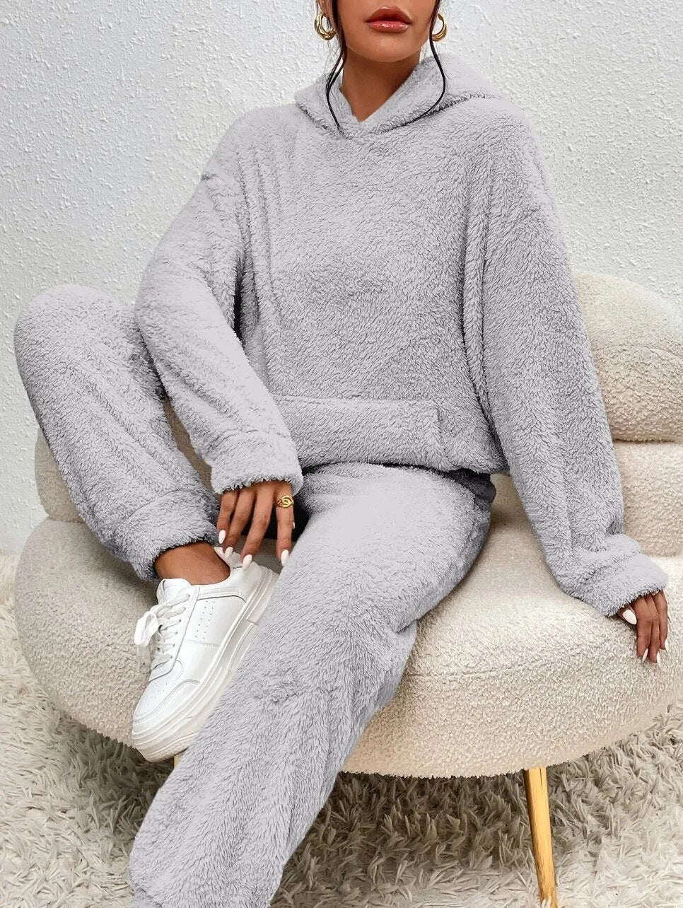 Ensemble sweat à capuche femme | Chaud et confortable pour l’hiver
