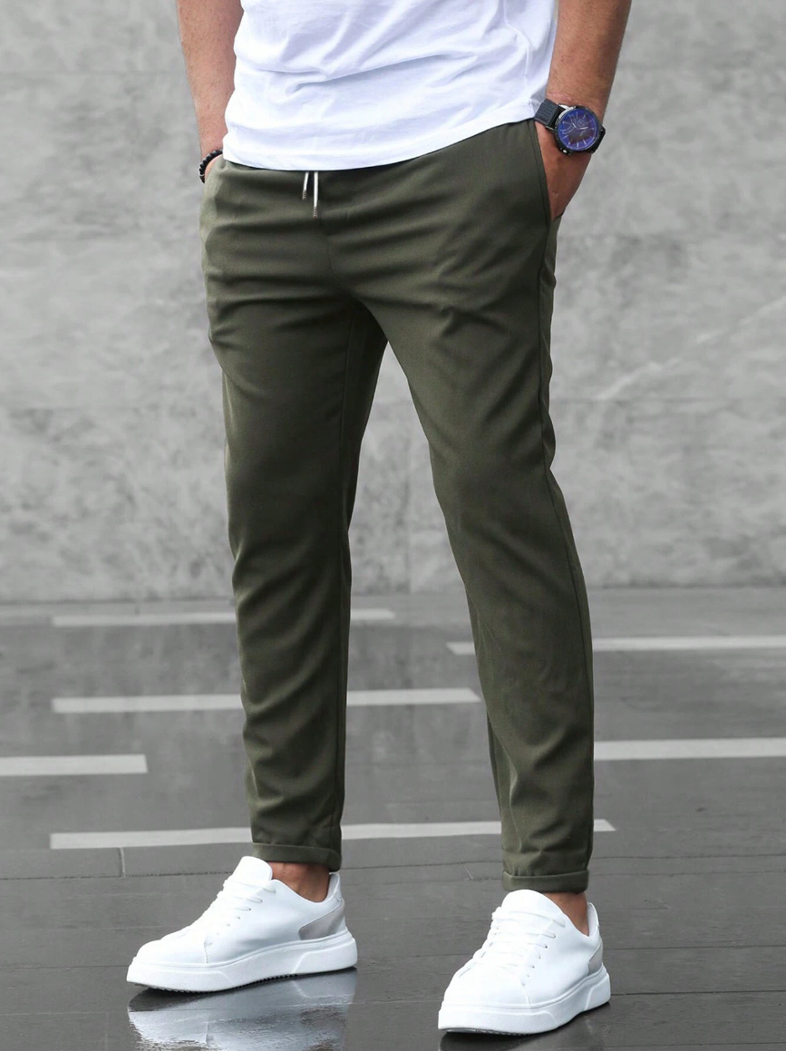 Théo | Pantalon jogging slim fit taille ajustable homme