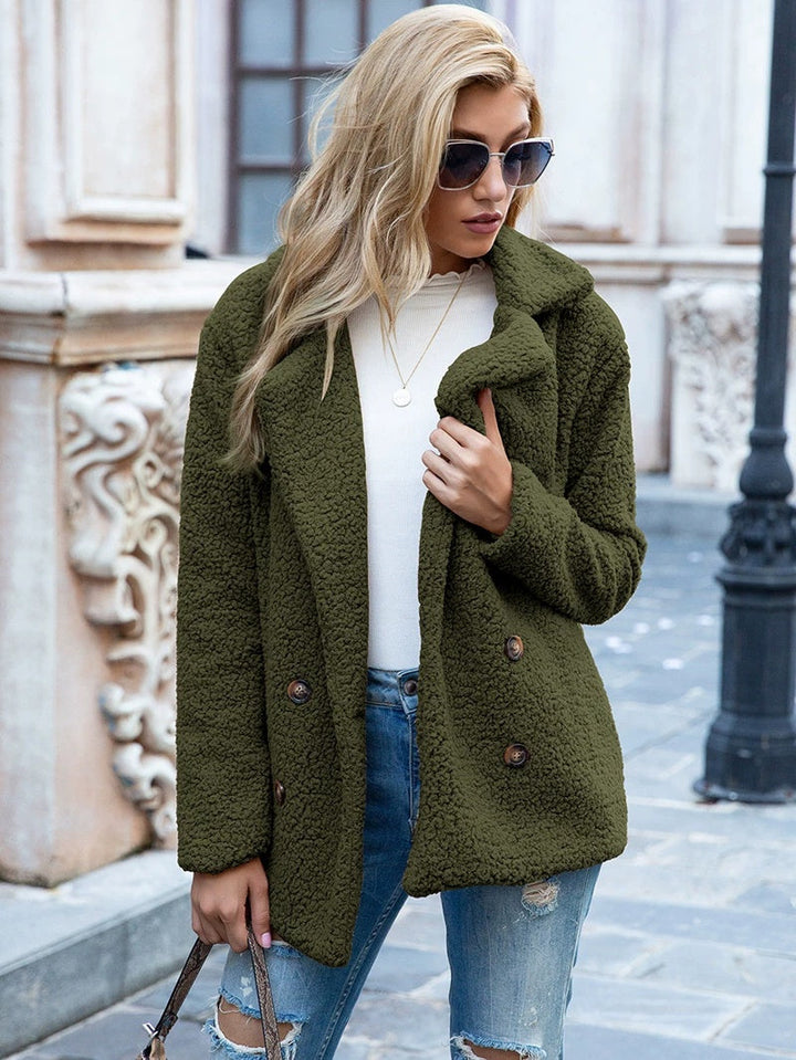 Veste Femme | Double Boutonnage & Coupe Décontractée