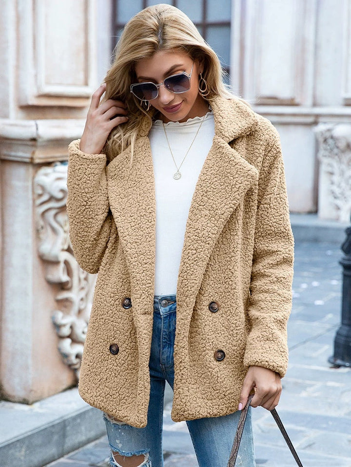 Veste Femme | Double Boutonnage & Coupe Décontractée