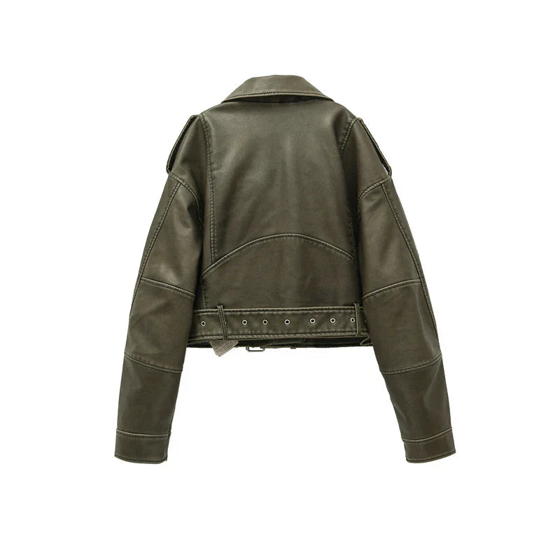 Veste Femme | Courte & Cool dans le style biker