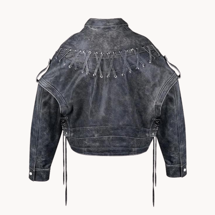 Veste Femme | Courte & Rock dans un Look Usé