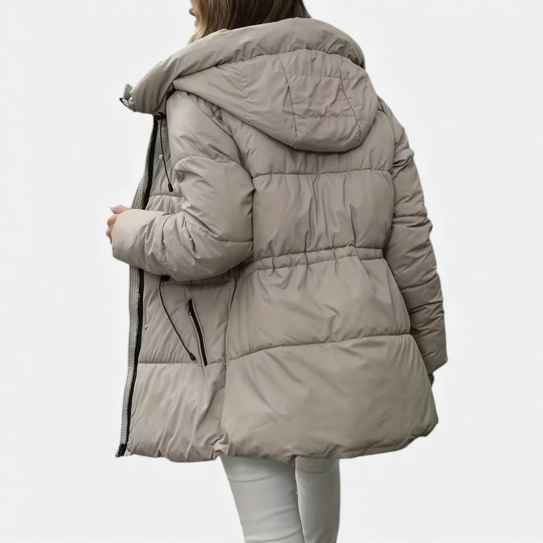 Veste Femme Longue | Capuche & Cordon Ajustable
