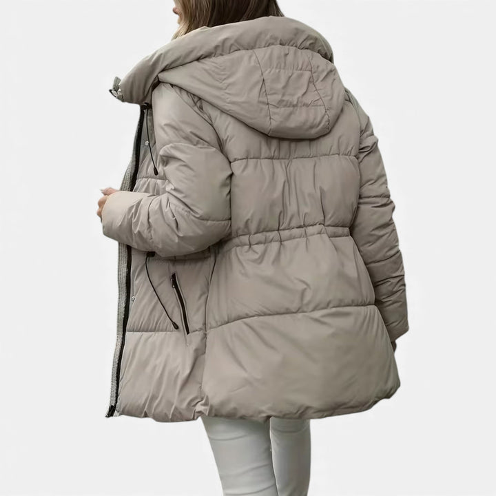 Veste Femme Longue | Capuche & Cordon Ajustable
