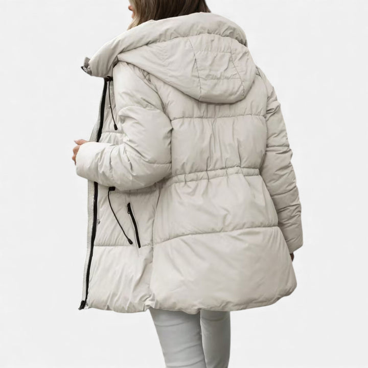 Veste Femme Longue | Capuche & Cordon Ajustable