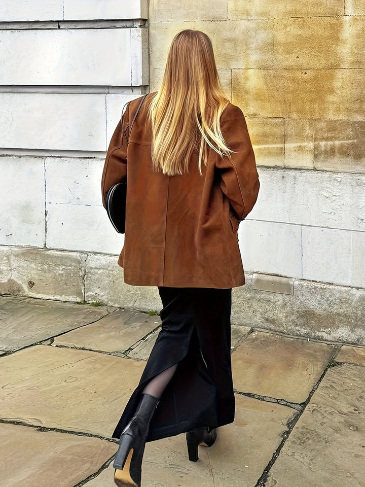 Veste Femme | Col Revers & Patte de Boutonnage