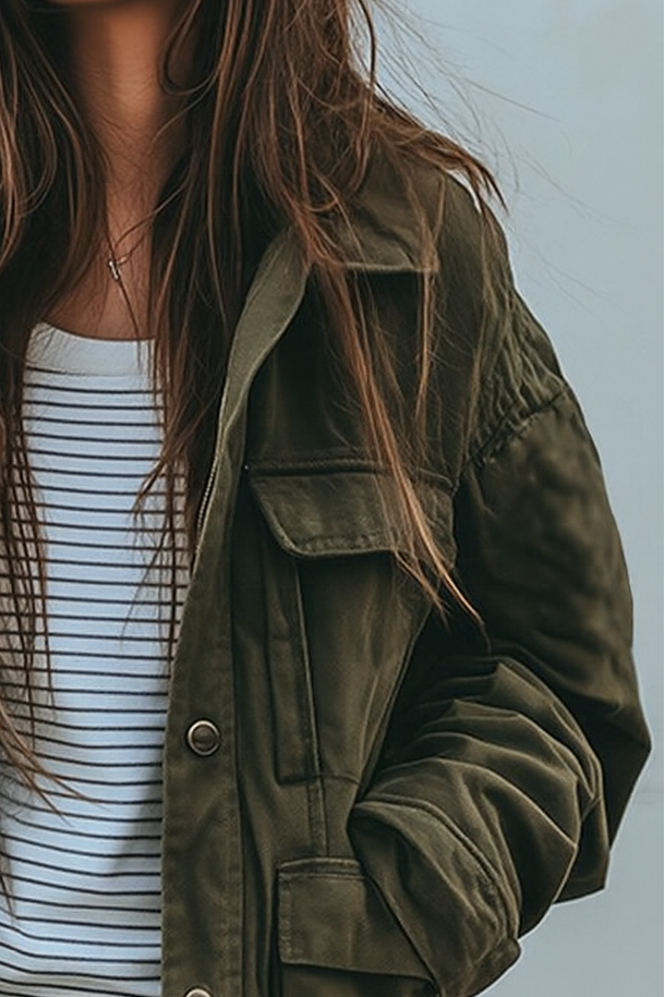 Veste Femme | Robuste & Décontractée dans le Style Utility