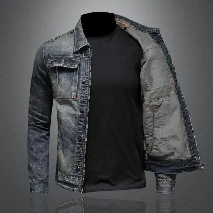 Veste en jean pour hommes | Robuste & Polyvalente