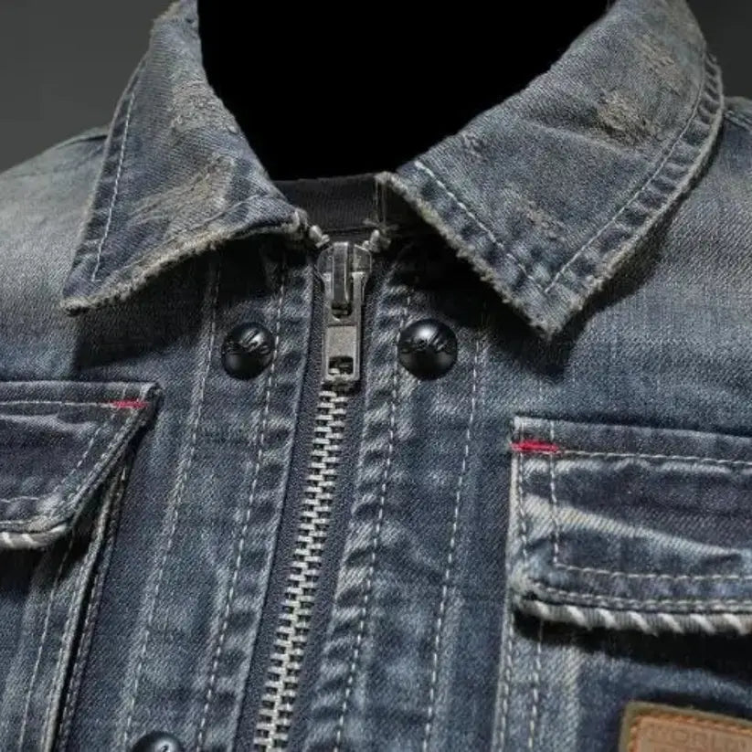 Veste en jean pour hommes | Robuste & Polyvalente