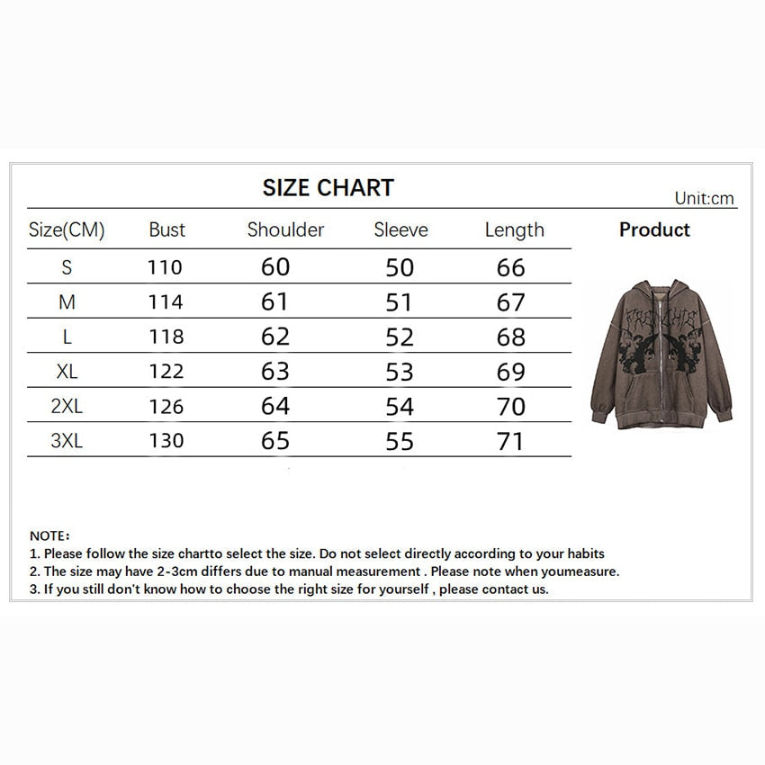 Veste à capuche femme | Zippée avec imprimé statement