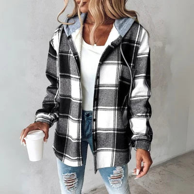 Sweat à capuche Femme | Capuche & Patte de boutonnage