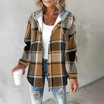 Sweat à capuche Femme | Capuche & Patte de boutonnage