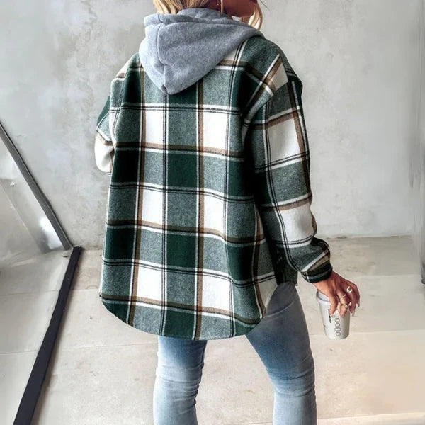 Sweat à capuche Femme | Capuche & Patte de boutonnage