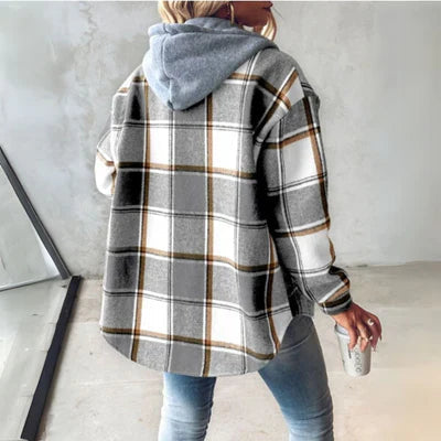 Sweat à capuche Femme | Capuche & Patte de boutonnage