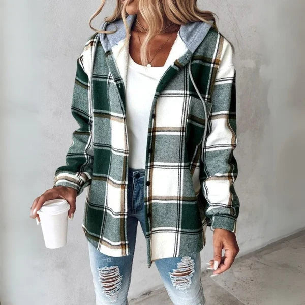 Sweat à capuche Femme | Capuche & Patte de boutonnage