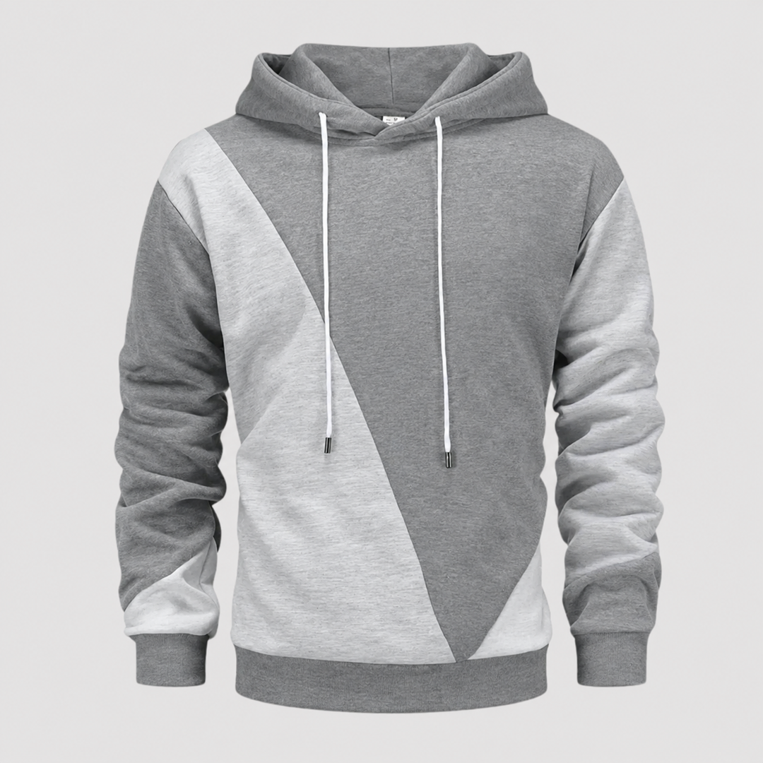 Sweat à capuche homme | Colourblock & Cordons