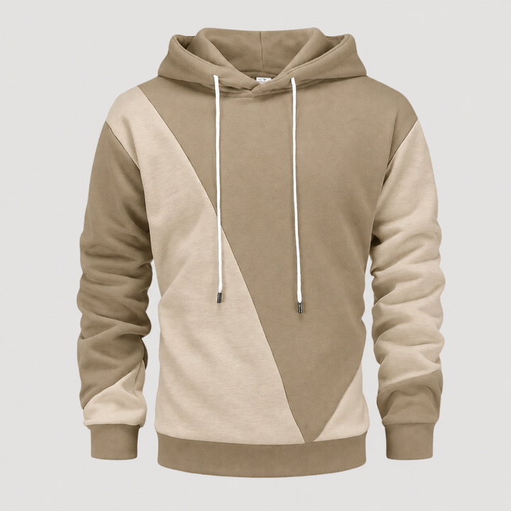 Sweat à capuche homme | Colourblock & Cordons
