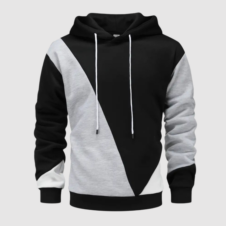 Sweat à capuche homme | Colourblock & Cordons