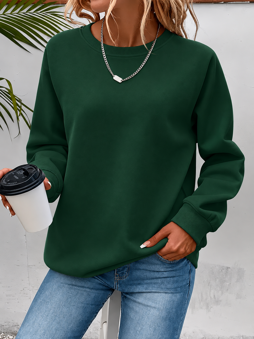 Sweat-shirt femme | Flatteur pour la silhouette & confortable