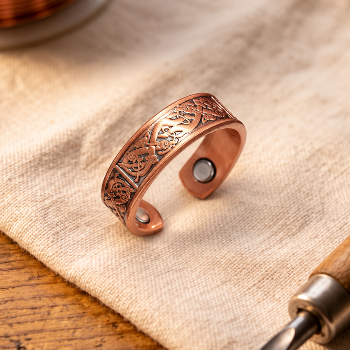 Bague en cuivre Solène