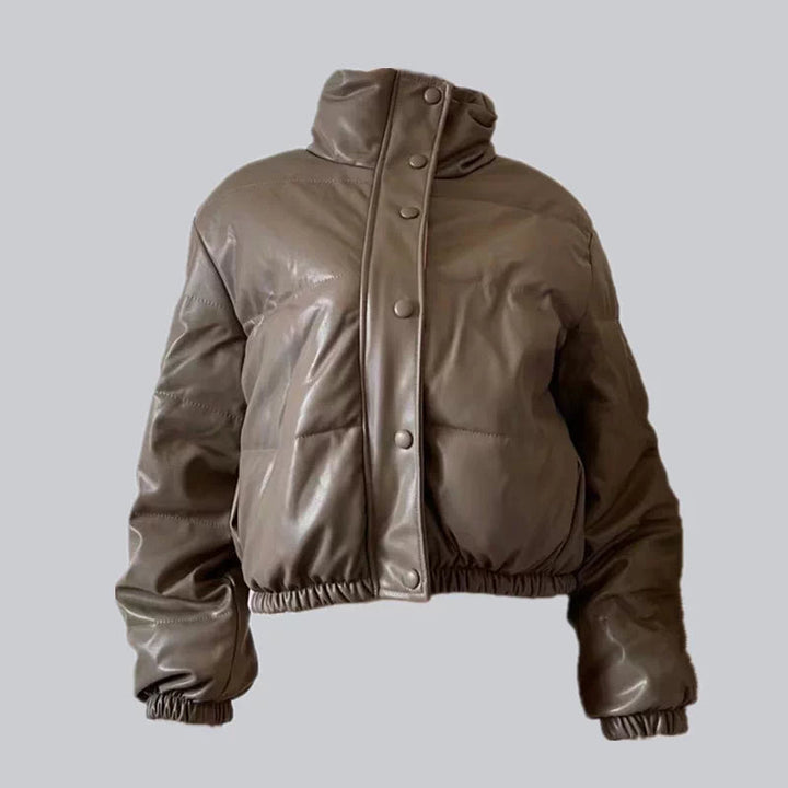 Veste courte femme | Poignets élastiques & Coupe décontractée