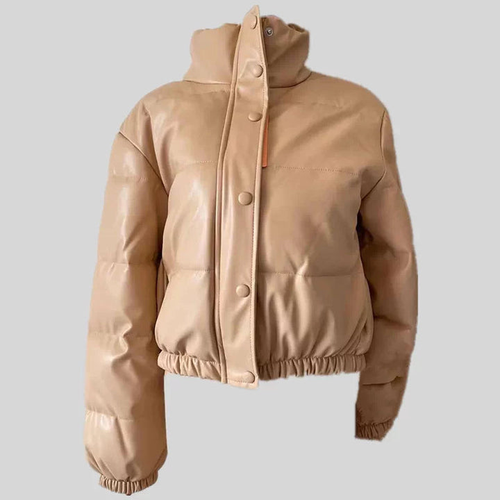 Veste courte femme | Poignets élastiques & Coupe décontractée