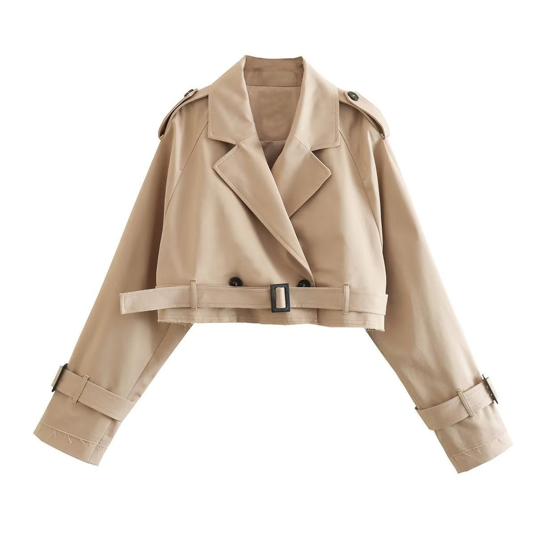 Trench-coat court femme | Coupé et polyvalent