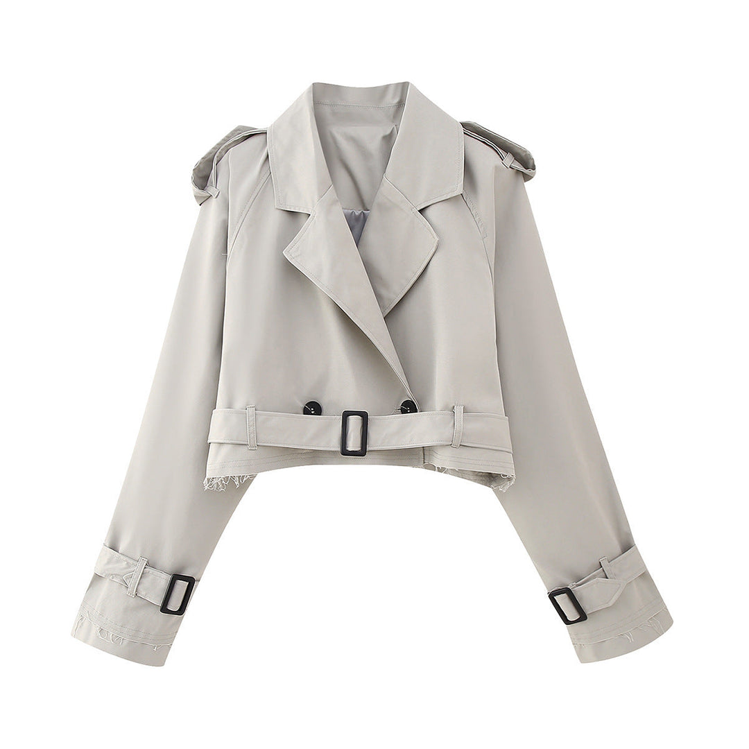 Trench-coat court femme | Coupé et polyvalent